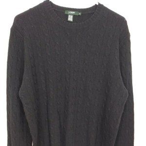 J Crew Womens Size Medium Wool Blend Cable Knit